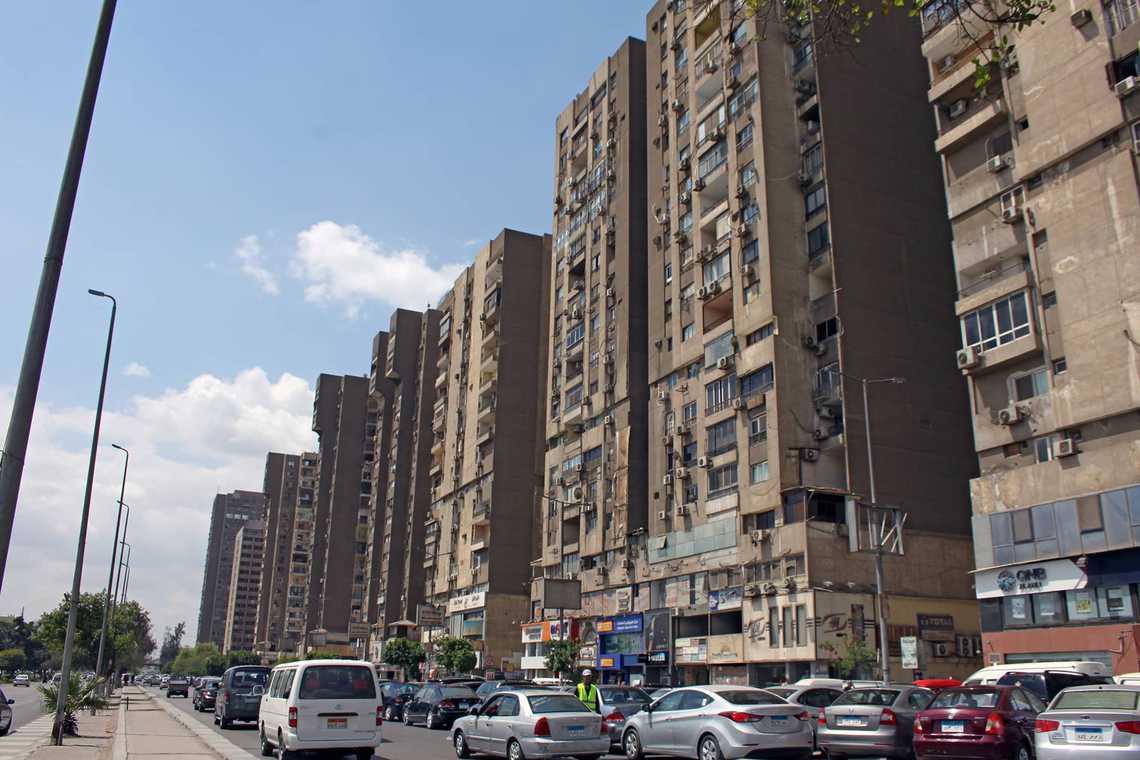 El Obour Building’s Garages